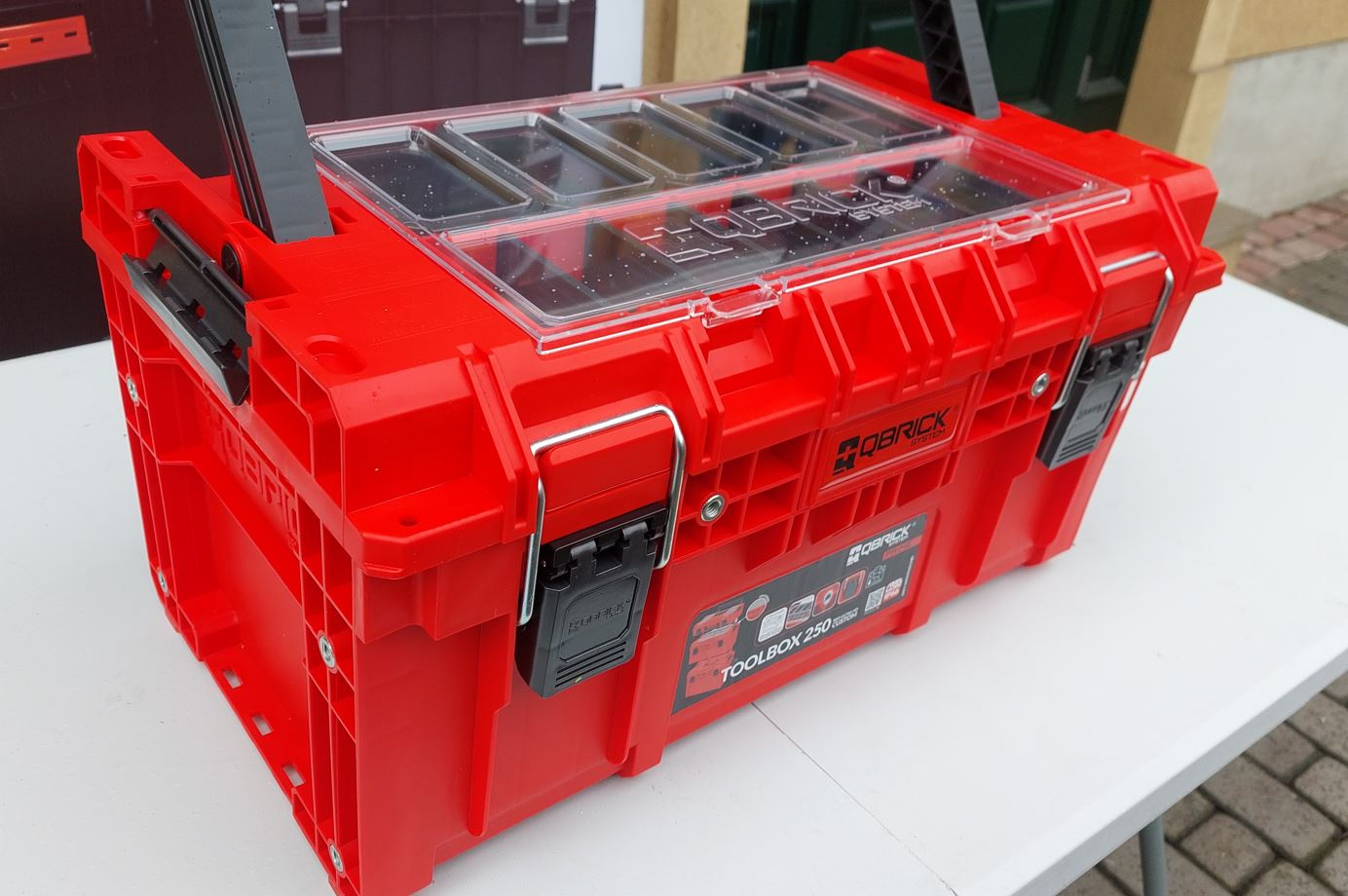 Qbrick System PRIME Toolbox 250 Expert Red Ultra HD Custom Skrzynie