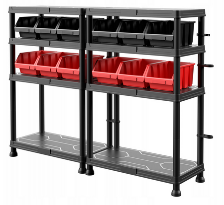 Qbrick Regular Shelving System SET 1 60/30x4