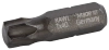 Udarowe bity Torx T40, 25 mm - opakowanie plastikowe - 20 szt.
