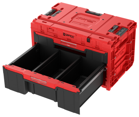 Qbrick System ONE Workshop Drawers SET 5 Red Ultra HD