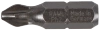 Udarowe bity Phillips PH2, 25 mm - opakowanie plastikowe - 20 szt.