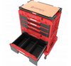 Qbrick System ONE Workshop Drawers SET 5 Red Ultra HD