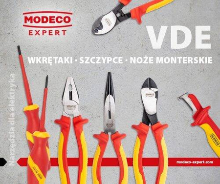 Szczypce boczne skośne 180 mm 1000V VDE
