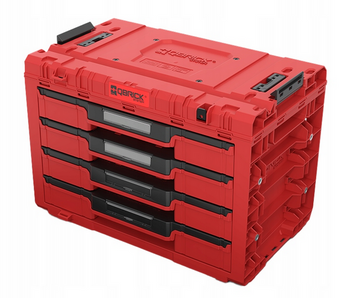 Qbrick System PRIME Drawer 4 Toolbox Expert Red Ultra HD