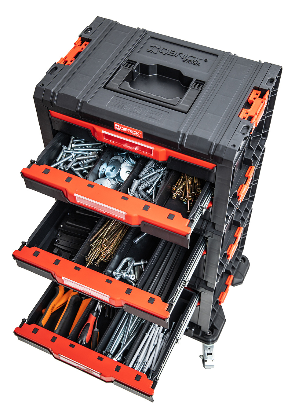Zestaw Qbrick System PRO DRAWER SET BASIC szuflady na platformie kołowej