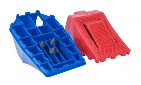 Klin pod koła premium 3,5t w kolorze pomarańczowym