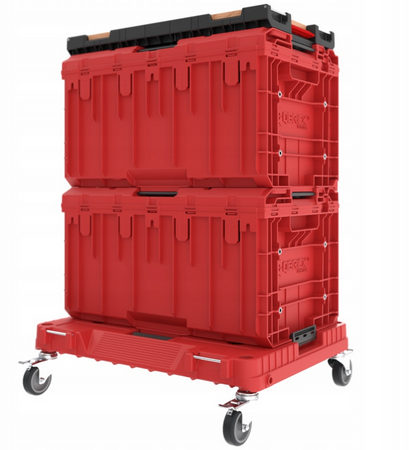 Qbrick System ONE Workshop Drawers SET 5 Red Ultra HD
