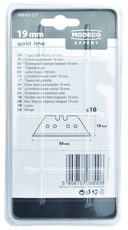 Ostrza trapezowe blister [OP 10 szt.]