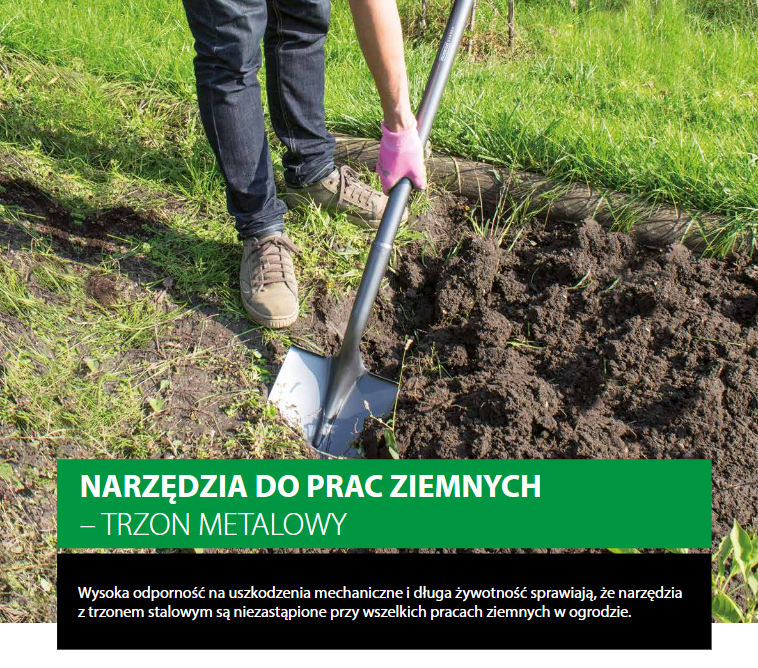 Szpadel do ogrodu