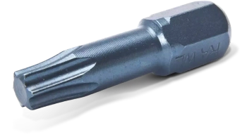 T25 25mm bity TORSION TORX25 3szt blister