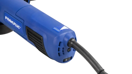 Szlifierka kątowa 1500W z płynną regulacją prędkości, śr. tarczy 125mm, 230V AC