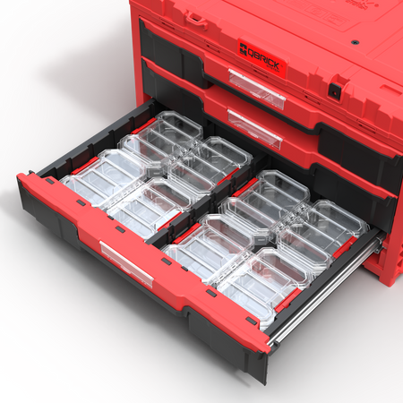 Qbrick Regular Compact Organizer S TRA Transparent