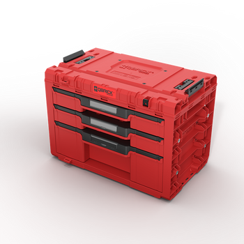 Qbrick System PRIME Drawer 3 Toolbox Expert Red Ultra HD