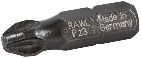 Udarowe bity Pozidriv PZ3, 25 mm - opakowanie plastikowe - 20 szt.