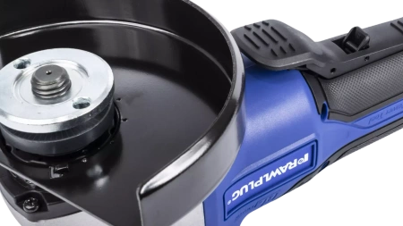 Szlifierka kątowa 18V 125 mm włącznik łopatkowy reg obrotów 2 akumulatory 5,0 Ah ładowarka 6,5 A walizka RawlCase