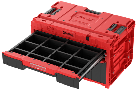 Qbrick System ONE Workshop Drawers SET 5 Red Ultra HD