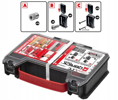 Szybkozłączki do molet Qbrick System Custom Connectors Set 2