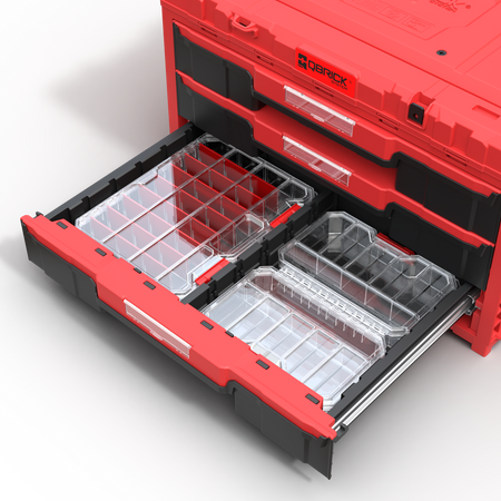 Qbrick Regular Compact Organizer S TRA Transparent