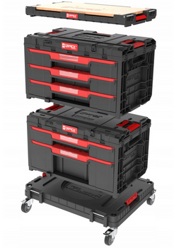 Qbrick System ONE Workshop Drawers SET 4