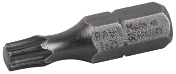 Udarowe bity Torx T25, 25 mm - opakowanie plastikowe - 20 szt.