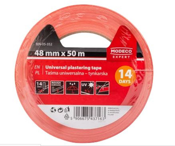 Taśma tynkarska 48 mm x 50m - etykieta - 1 szt.