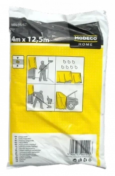 Folia malarska 4m x 5m, grubość 5µ (20m2) - worek foliowy - 1 szt.
