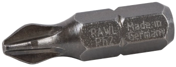 Udarowe bity Phillips PH2, 25 mm - opakowanie plastikowe - 20 szt.