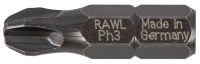 Udarowe bity Phillips PH3, 25 mm - opakowanie plastikowe - 20 szt.
