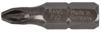 Udarowe bity Pozidriv PZ2, 25 mm - opakowanie plastikowe - 20 szt.