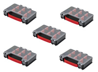 5x Qbrick System PRO Organizer Multi