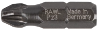 Udarowe bity Pozidriv PZ3, 25 mm - opakowanie plastikowe - 20 szt.