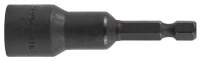 10mm uchwyt HEX 1/4" nasadka udarowa Cr-Mo dł. 65mm - opakowanie plastikowe - 3 szt.