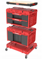 Qbrick System ONE Workshop Drawers SET 7 Red Ultra HD