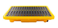 Wanna wychwytowa niskoprofilowa na 1 beczkę, pod widły, 72x72x16, 28 l