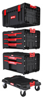 Zestaw Qbrick System PRO DRAWER SET 2 szuflady na platformie kołowej 