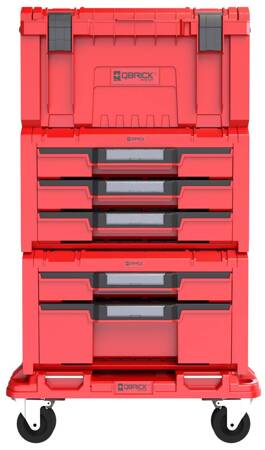 Zestaw skrzyń narzędziowych QBRICK SYSTEM PRO Drawer Workshop Set 4